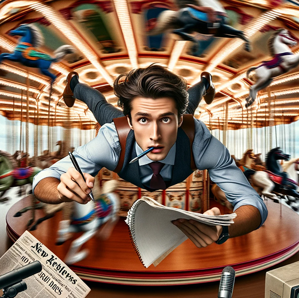 News Carousel Rendered with DALL·E 3